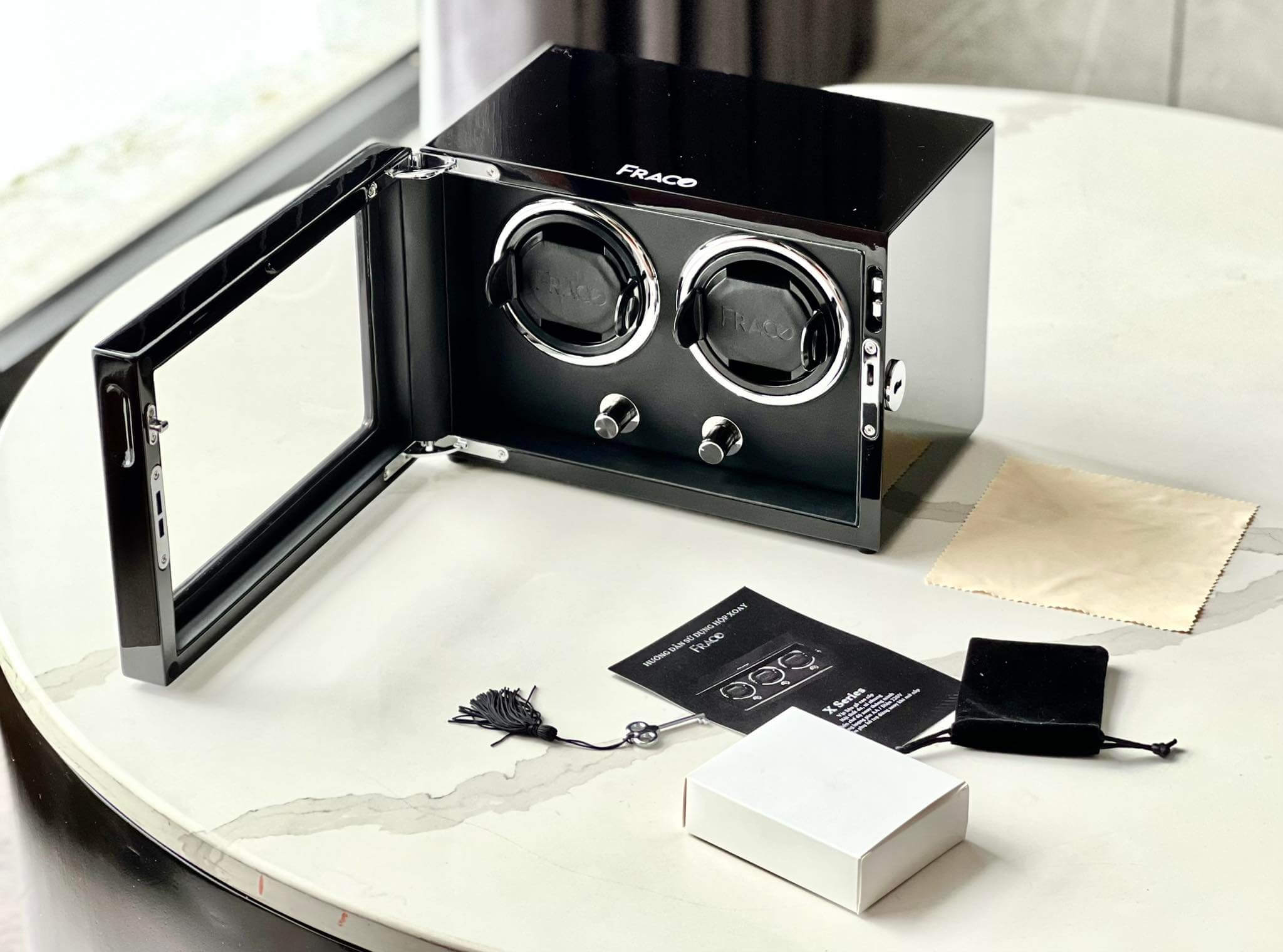Hộp Xoay Fraco X200 Black