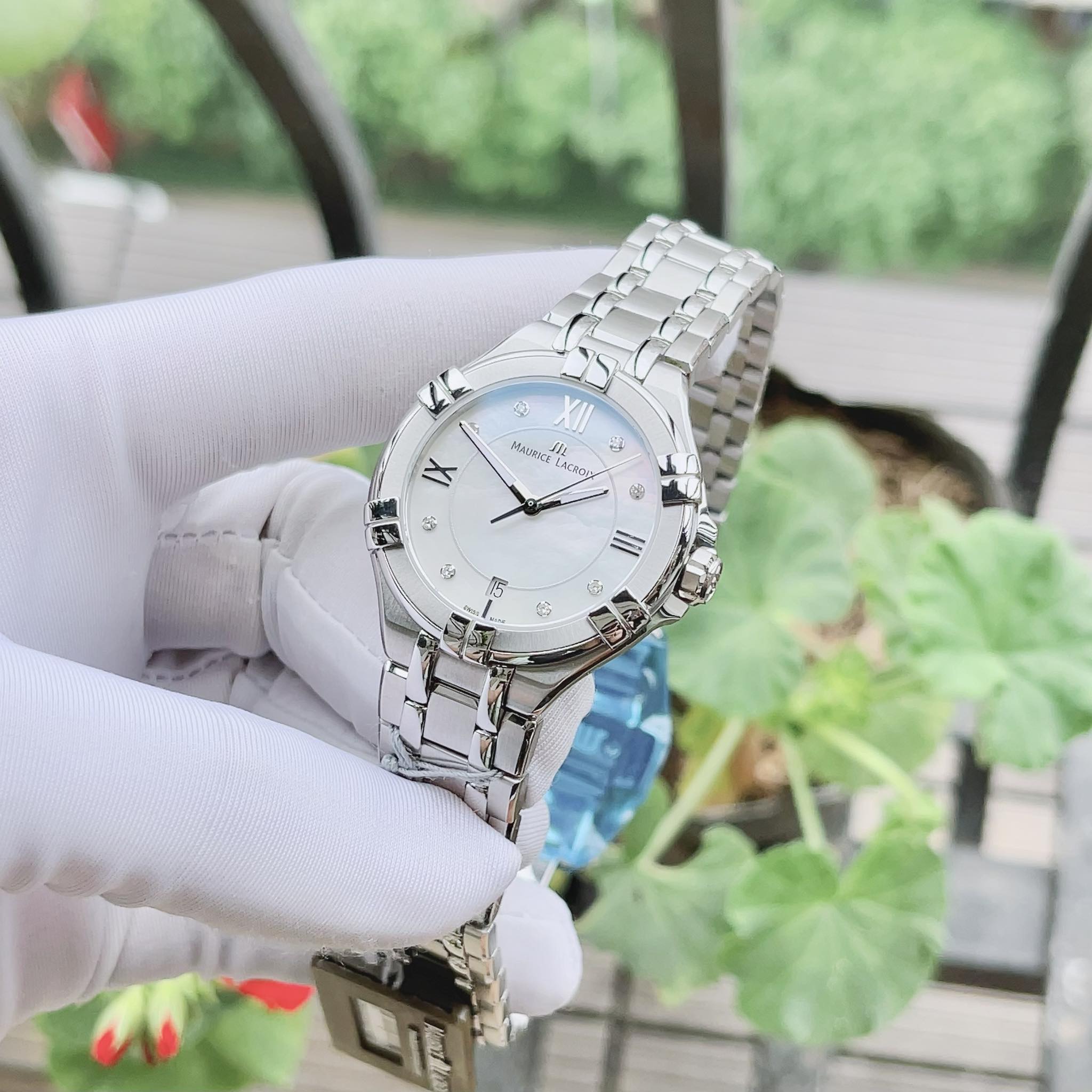 Maurice Lacroix AI1006-SS002-170-1 Size 35