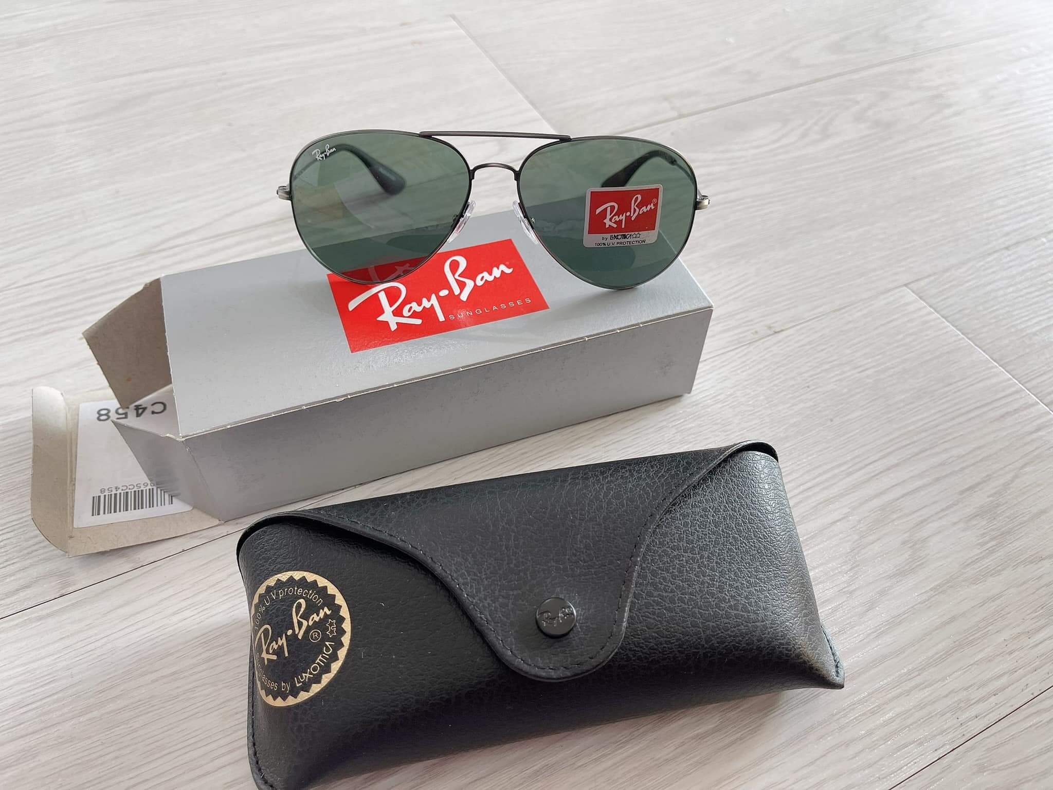 Ray Ban RB3558 913971 Size 58