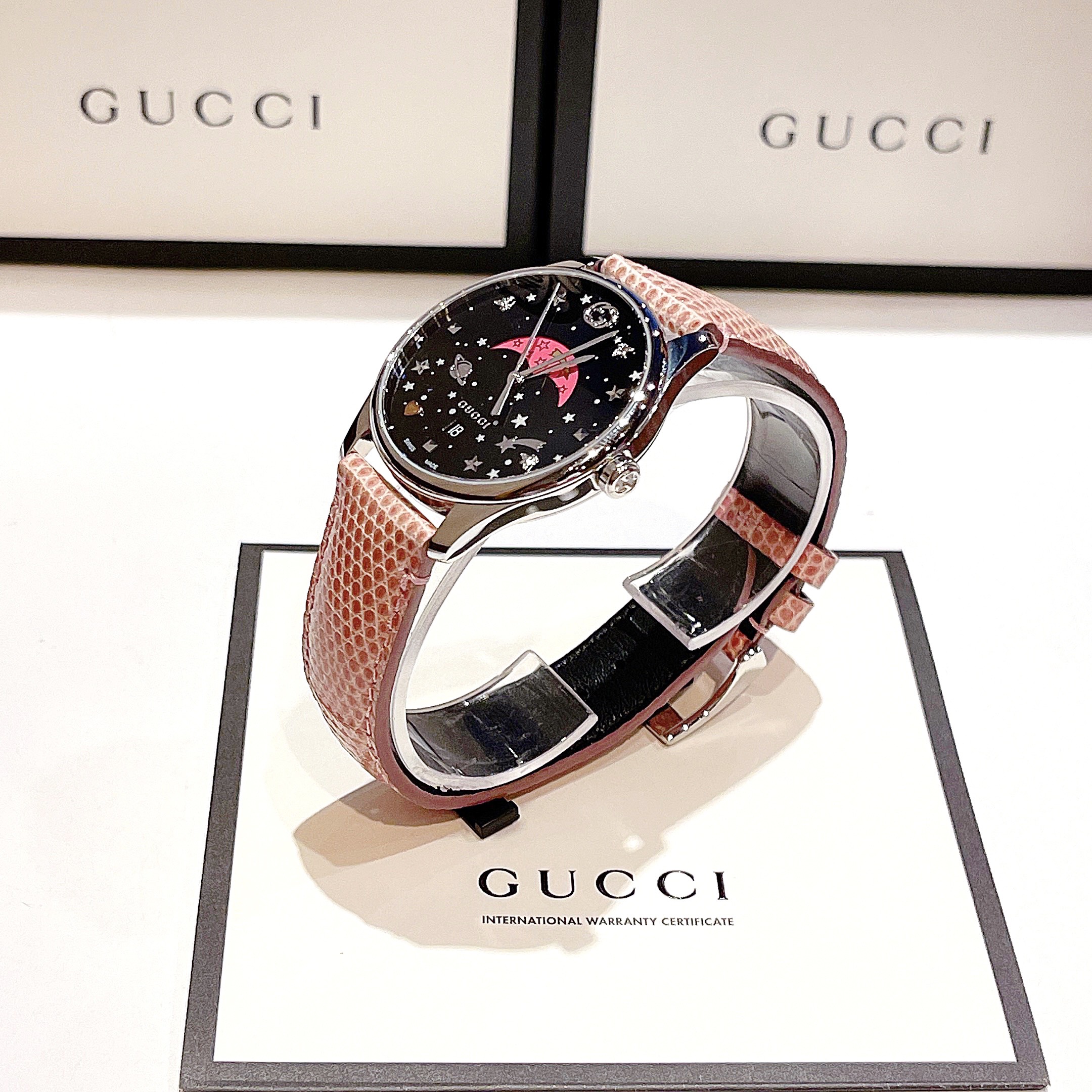 Gucci G-Timeless Black Moonphase
