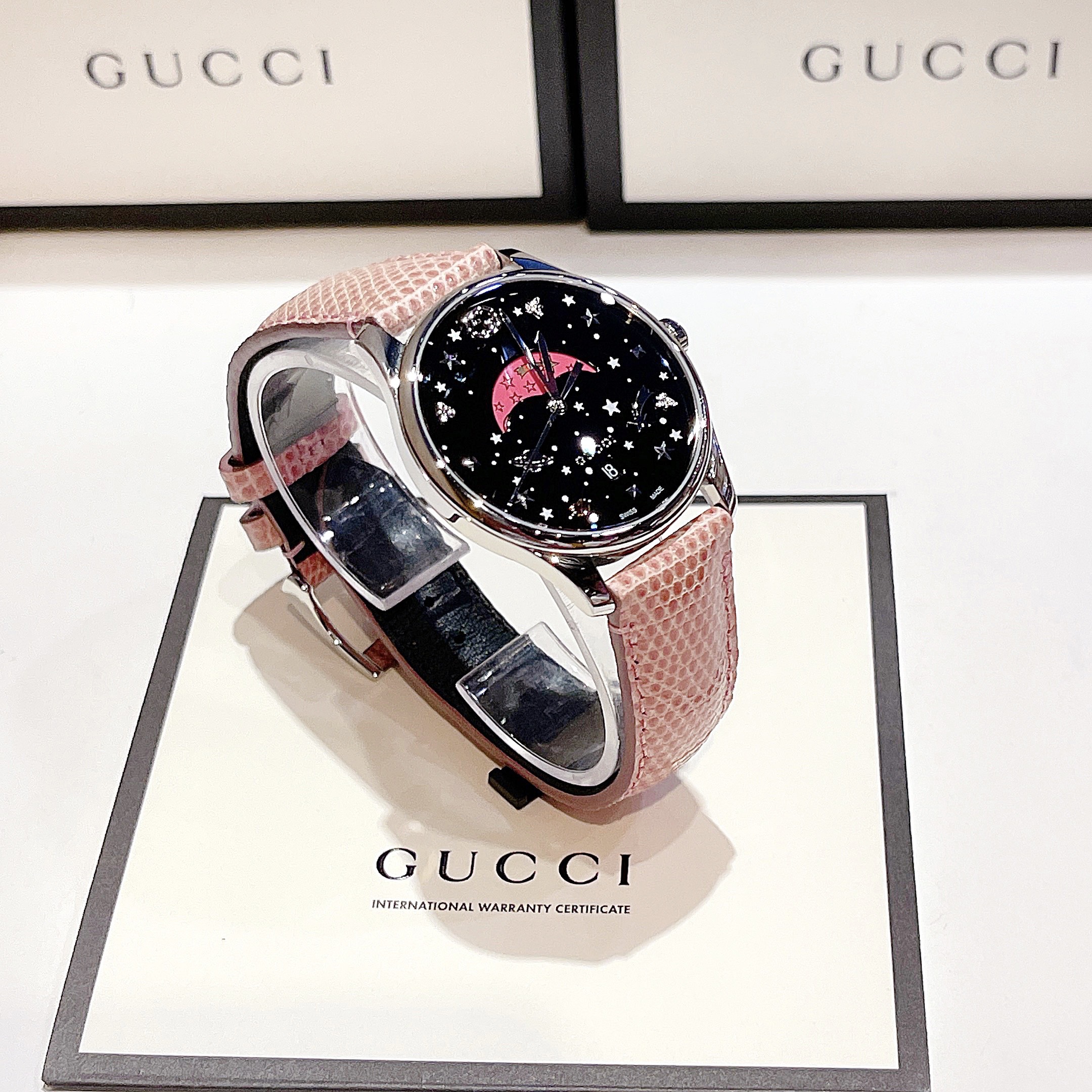 Gucci G-Timeless Black Moonphase