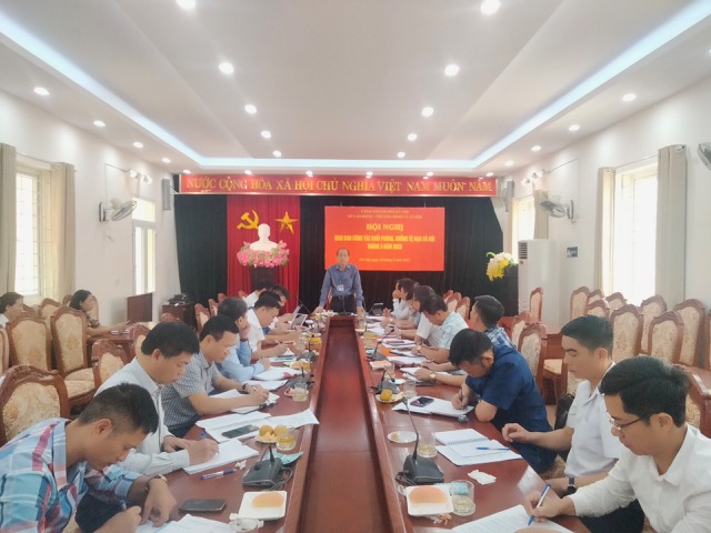 HỘI NGHỊ GIAO BAN CÔNG TÁC KHỐI PHÒNG, CHỐNG TỆN NẠN XÃ HỘI