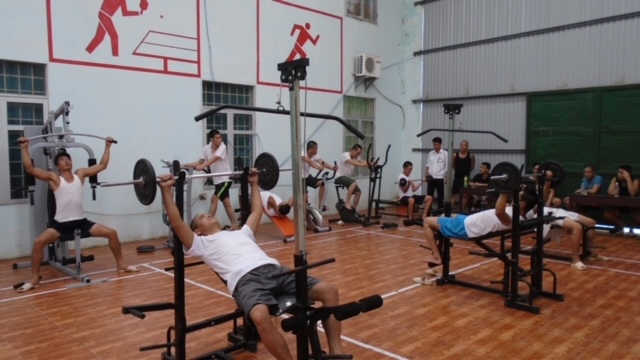 HOẠT ĐỘNG RÈN LUYỆN THỂ THAO,  NÂNG CÁO SỨC KHỎE CỦA HỌC VIÊN TẠI CƠ SỞ