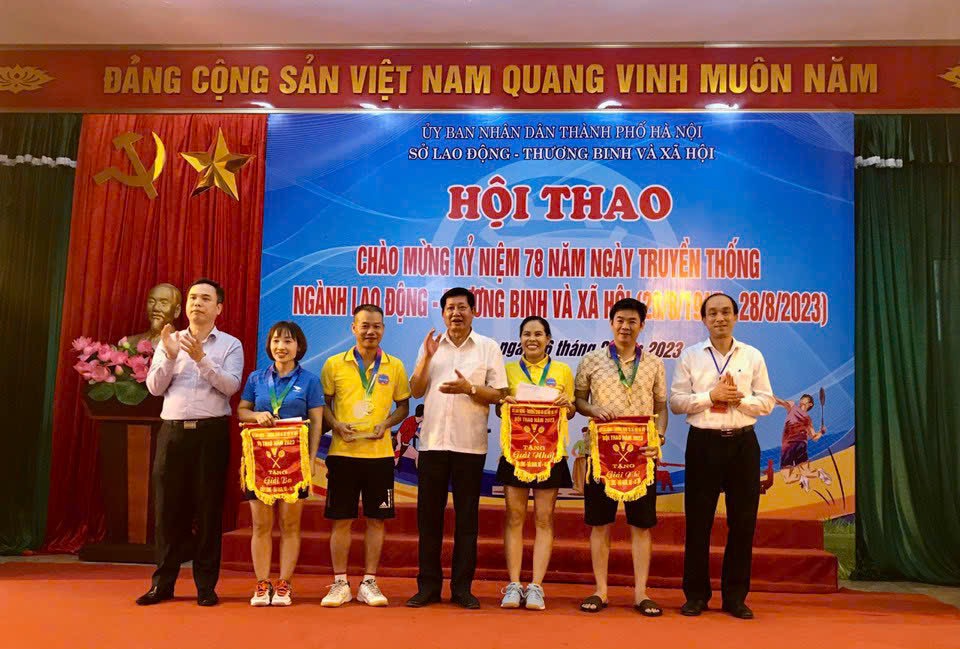 SÔI NỔI CÁC HOẠT ĐỘNG THI ĐUA HƯỚNG TỚI KỶ NIỆM 78 NĂM NGÀY THÀNH LẬP NGÀNH LAO ĐỘNG THƯƠNG BINH VÀ XÃ HỘI