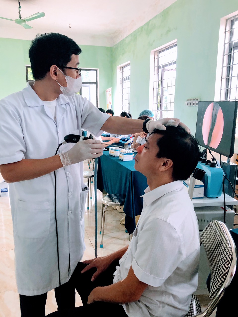 Cơ sở Cai nghiện ma túy số 7 Hà Nội tổ chức khám sức khỏe định kỳ năm 2024 cho cán bộ và học viên