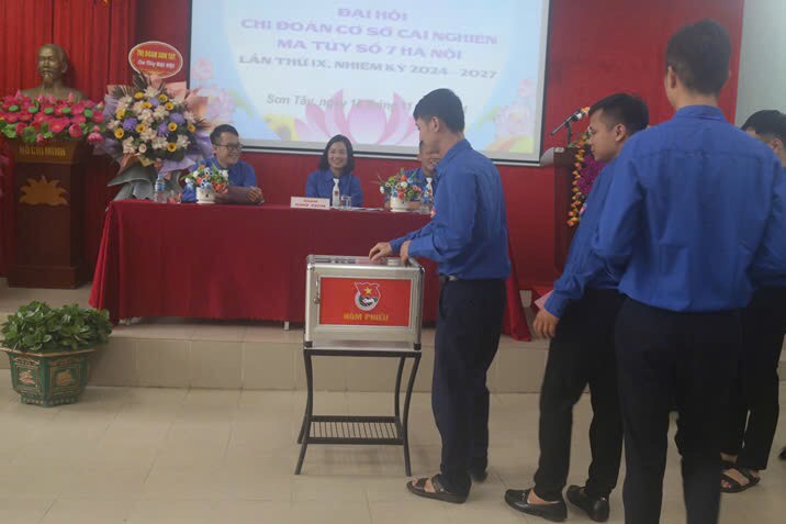 Chi đoàn Thanh niên Cơ sở Cai nghiện ma túy số 7 Hà Nội tổ chức thành công Đại hội Chi đoàn lần thứ IX, nhiệm kỳ 2024-2027