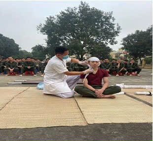 Cơ sở cai nghiện ma túy số 3, Công an thành phố Hà Nội tập huấn kỹ năng sơ cấp cứu ban đầu cho cán bộ và học viên.