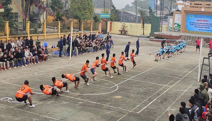 Cơ sở cai nghiện ma túy số 3 Hà Nội tổ chức giao lưu thi đấu thể thao mừng Đảng, mừng Xuân Bính Ngọ gắn liền với tuyên truyền, phổ biến, giáo dục pháp luật phòng, chống ma túy năm 2026.