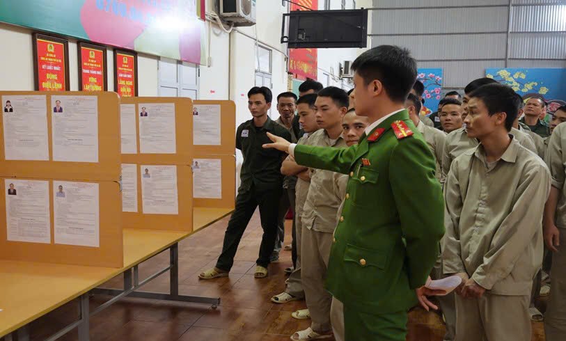 Cơ sở Cai nghiện ma túy số 3 Hà Nội chuẩn bị sẵn sàng cho ngày bầu cử đại biểu Quốc hội và Hội đồng nhân dân các cấp, nhiệm kỳ 2026-2031