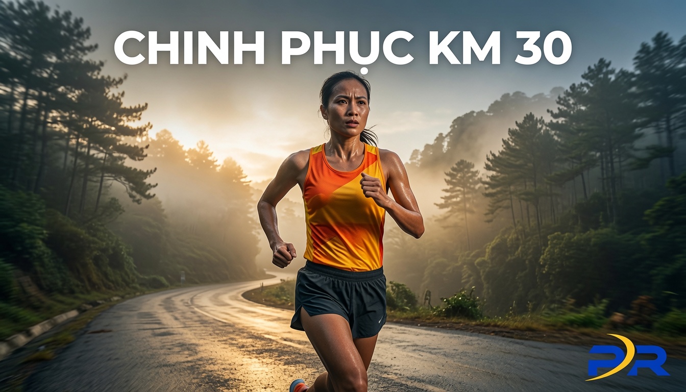 Bí Quyết Vượt Qua Bức Tường Thể Lực Hitting The Wall Ở Km 30
