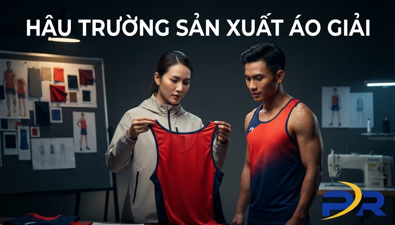 Hậu Trường Sản Xuất Áo Giải Chạy: Cẩm Nang Kỹ Thuật Toàn Diện Ban Tổ Chức Cần Biết Trước Khi Đặt Hàng