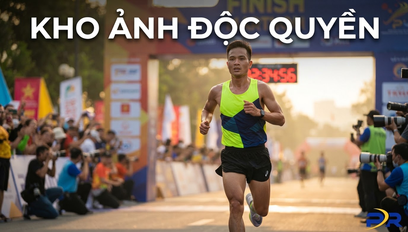 PR SPORT Bàn Giao Kho Ảnh Chất Lượng Cao Độc Quyền Cho Ban Tổ Chức Làm Tư Liệu Truyền Thông Giải Đấu