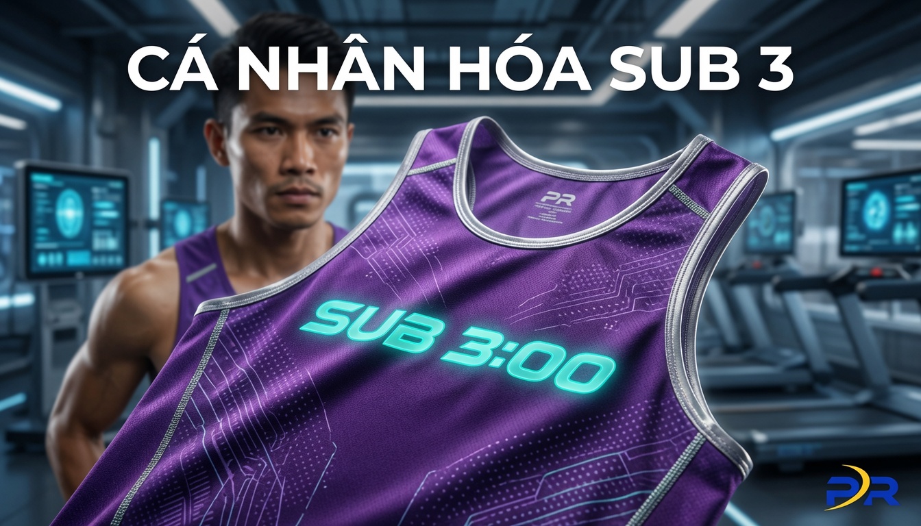 Cá Nhân Hóa Áo Chạy Bộ Theo Từng Cột Mốc: Giải Pháp Tối Ưu Hiệu Suất Và Tôn Vinh Thành Tích Sub 4, Sub 3:30, Sub 3