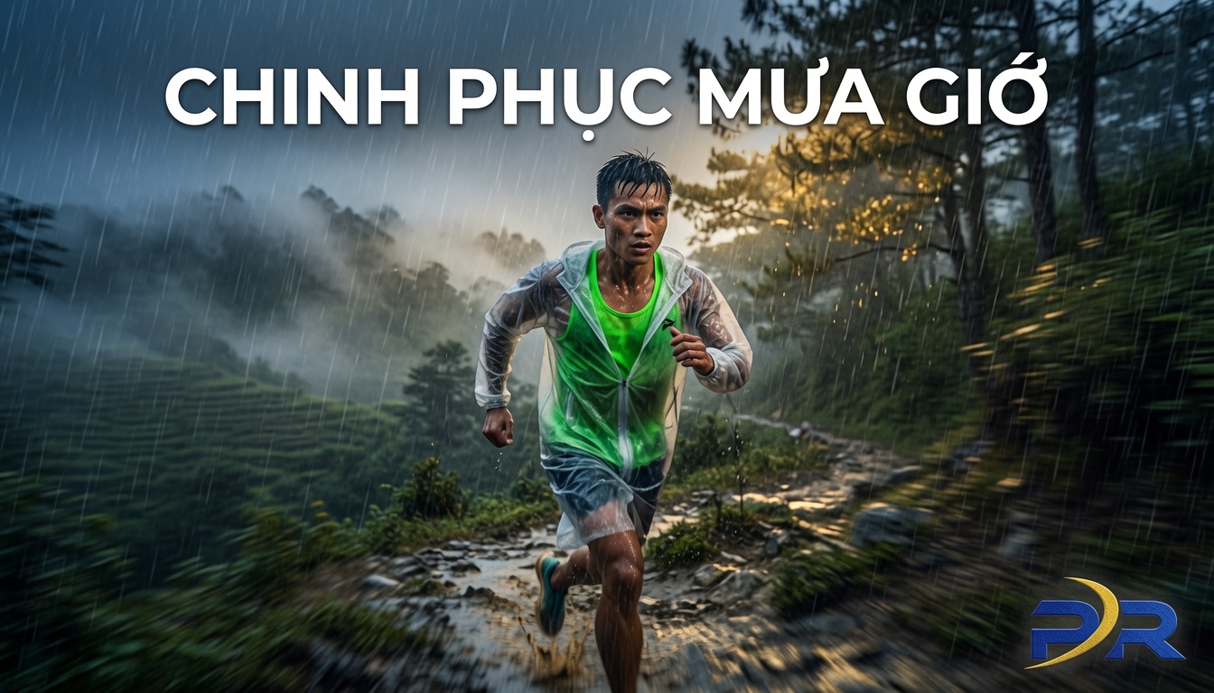 Áo Mưa Chạy Bộ Và Áo Mưa Chạy Trail: Vật Bất Ly Thân Cho Runner Trong Các Giải Chạy Long Distance
