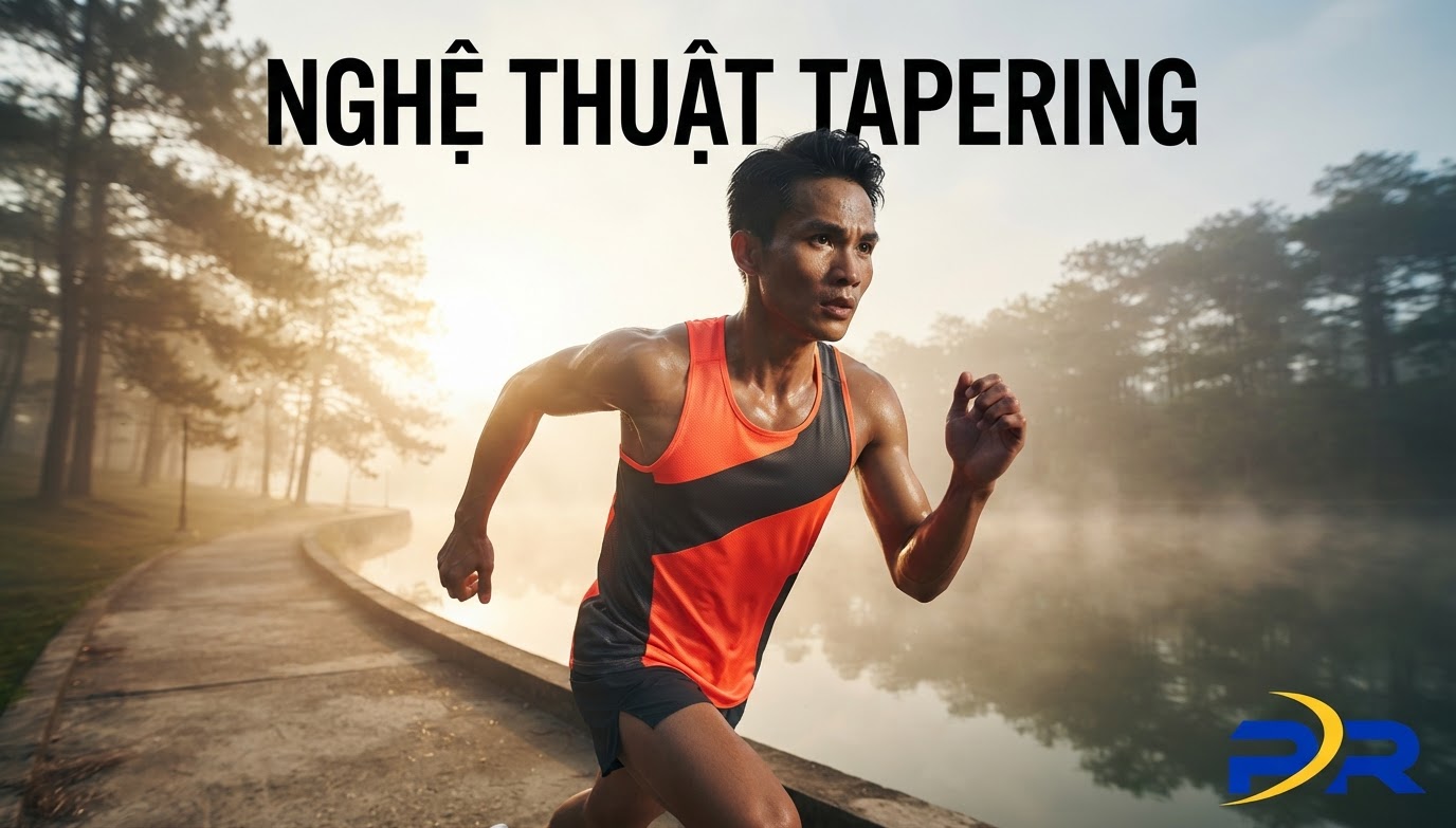 Nghệ Thuật Tapering: Bí Quyết Giảm Tải Khoa Học Để Bùng Nổ Phong Độ Ngày Race