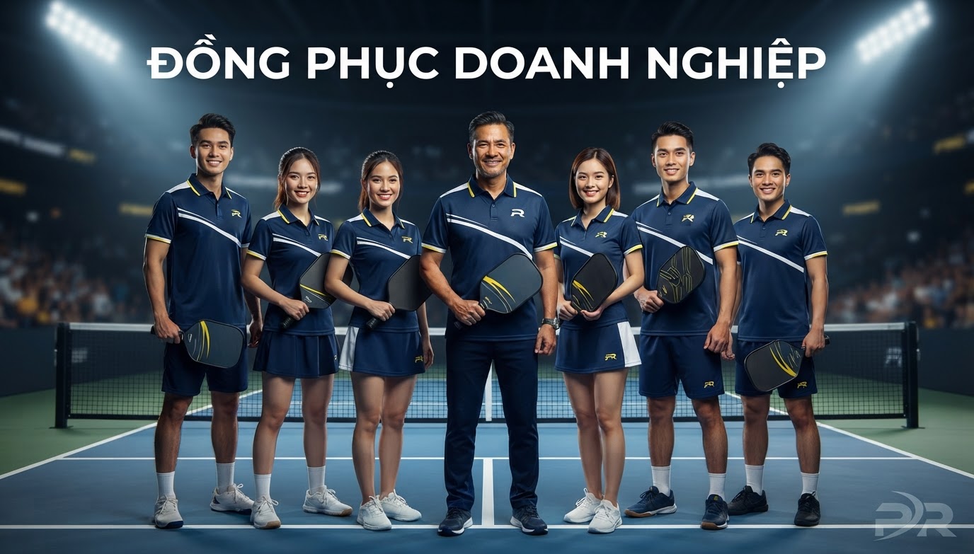 Chiến Lược Thiết Kế Đồng Phục Pickleball Doanh Nghiệp: Giải Pháp Kết Nối Lãnh Đạo Và Nhân Viên Chuẩn Thể Thao Đỉnh Cao