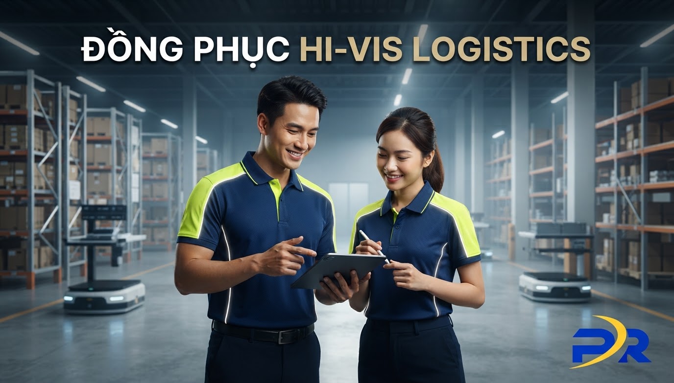 Giải Pháp Thiết Kế Đồng Phục Thể Thao Phản Quang Cao Cấp (Hi-Vis) Tối Ưu An Toàn Cho Doanh Nghiệp Logistics & Kho Vận