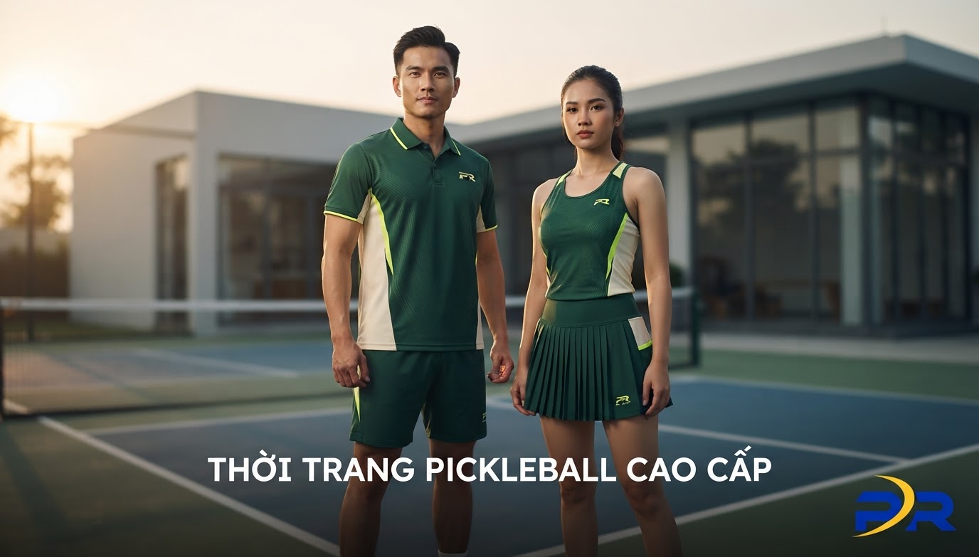 Thời Trang Pickleball: Định Chuẩn Giao Thoa Giữa Kỹ Thuật Thi Đấu Đỉnh Cao Và Bản Sắc Lifestyle Hiện Đại