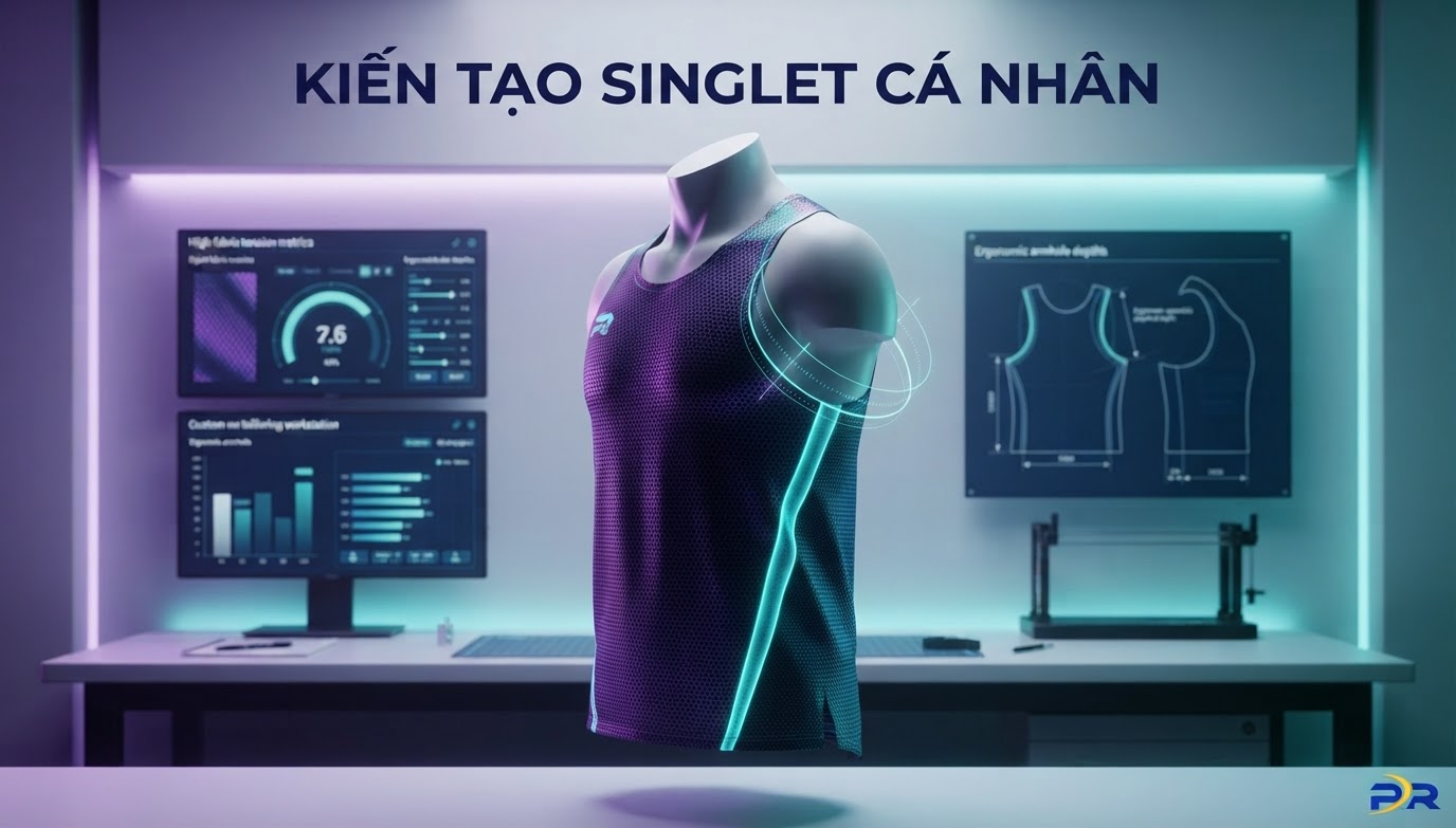 Giải Pháp Tùy Chỉnh Độ Khoét Nách Áo Singlet Chạy Bộ: Tối Ưu Động Lực Học Cho Thi Đấu Và Tập Luyện Chuyên Sâu