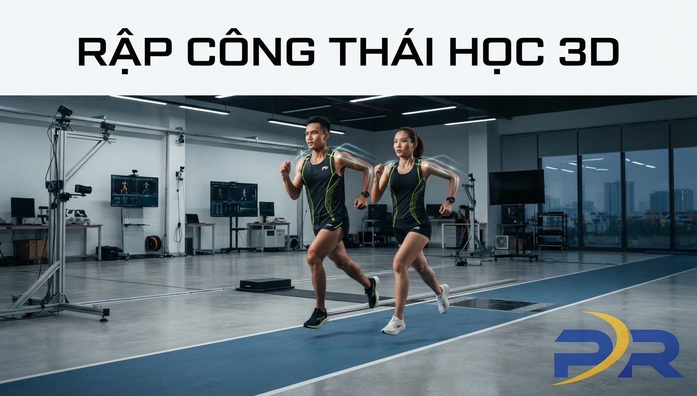 Rập Áo Công Thái Học 3D (3D Ergonomic Fit): Tối Ưu Hóa Chuyển Động Sải Tay Cho Vận Động Viên Chạy Bộ