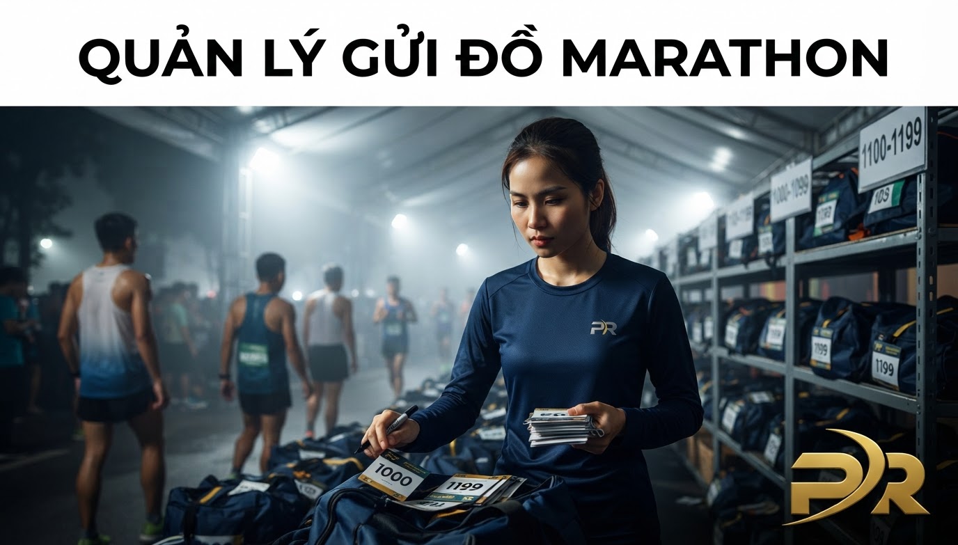 Khu Vực Gửi Đồ Trong Giải Chạy: Vận Hành Sao Cho Nhanh Và Không Thất Lạc