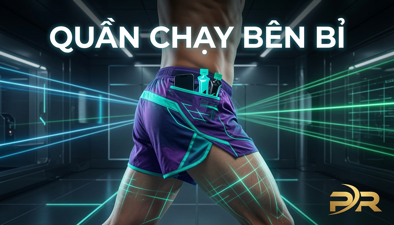 Quần chạy bộ có túi: Giải pháp thiết kế cá nhân hóa túi chứa vật dụng, triệt tiêu lực xóc và tối ưu hóa công học vận động