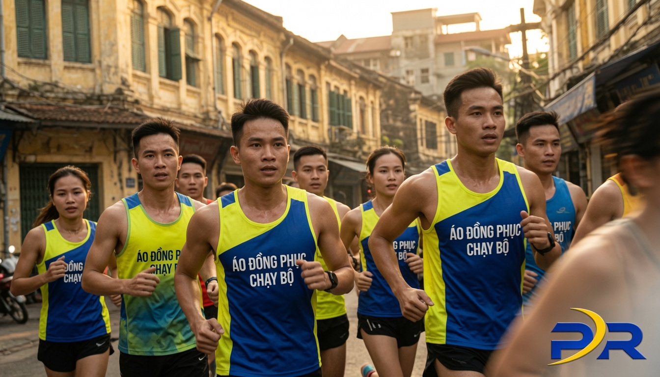 In Áo Chạy Bộ Cho CLB Và Giải Chạy: Cẩm Nang Thiết Kế Và Quy Trình Sản Xuất Tối Ưu Cho Ban Tổ Chức