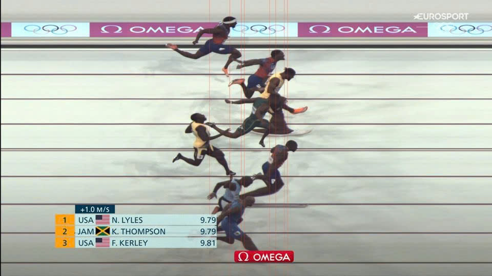 Noah Lyles gặt HCV | Chung kết 100m nam Olympic Paris 2024