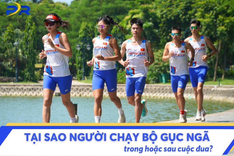 TẠI SAO NGƯỜI CHẠY BỘ GỤC NGÃ TRONG HOẶC SAU CUỘC ĐUA?