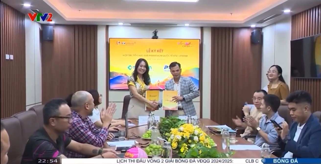 KÝ KẾT HỢP TÁC GIẢI CHẠY MARATHON QUỐC TẾ VTV LPBANK 2024