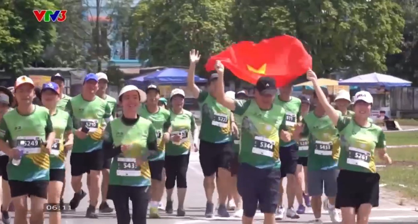 Lại một lần nữa, áo PR SPORT được lên sóng Đài truyền hình Quốc gia Việt Nam (VTV)