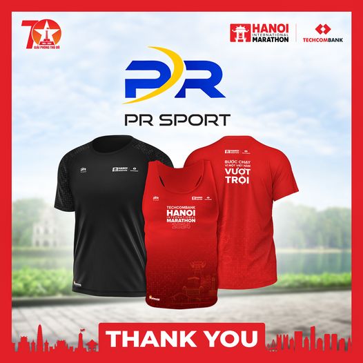 LỜI CẢM ƠN NHÀ TÀI TRỢ TRANG PHỤC THI ĐẤU CHÍNH THỨC PR SPORT | THANK YOU - OUR OFFICIAL APPAREL SPONSOR, PR SPORT