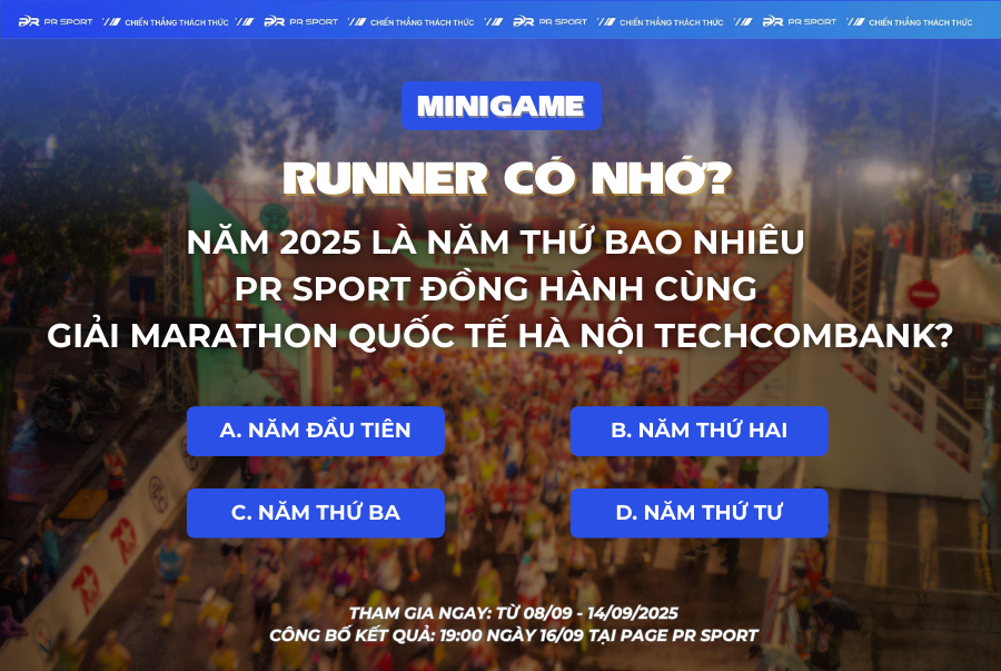 Hành Trình Tiếp Nối – PR SPORT & Giải Marathon Quốc Tế Hà Nội Techcombank