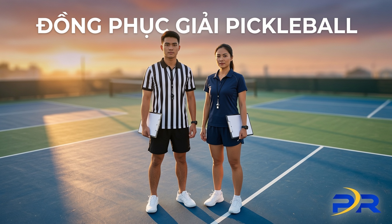 Đội Trọng Tài Và Ban Tổ Chức Giải Pickleball Nên Mặc Gì? Quy Chuẩn Đồng Phục Chuyên Nghiệp Khẳng Định Vị Thế Giải Đấu
