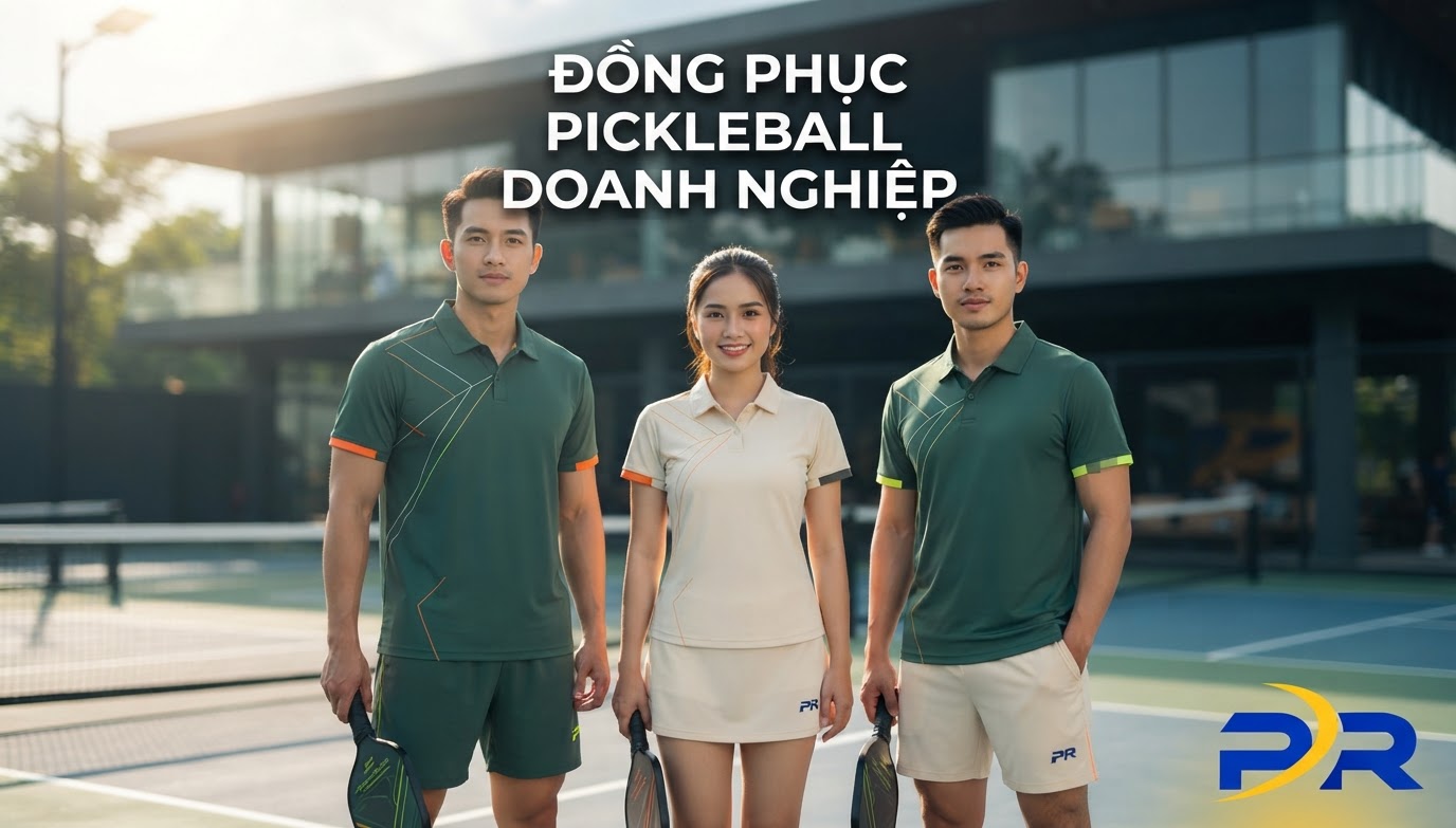 Giải Pháp Đồng Phục Pickleball Toàn Diện Cho Doanh Nghiệp Tổ Chức Ngày Hội Thể Thao Nội Bộ