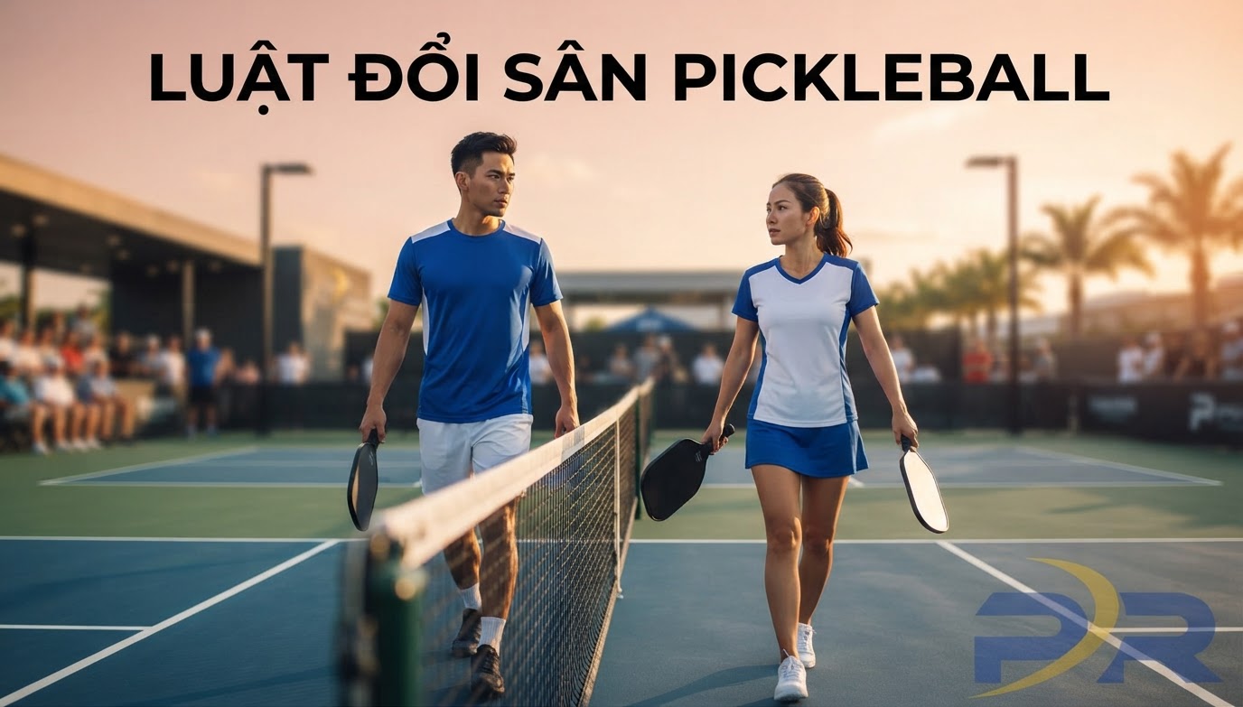 Luật Đổi Sân Trong Thi Đấu Pickleball: Phân Tích Chiến Thuật Và Tác Động Vật Lý Từ Sức Gió, Ánh Sáng Đến Hiệu Suất Thiết Bị