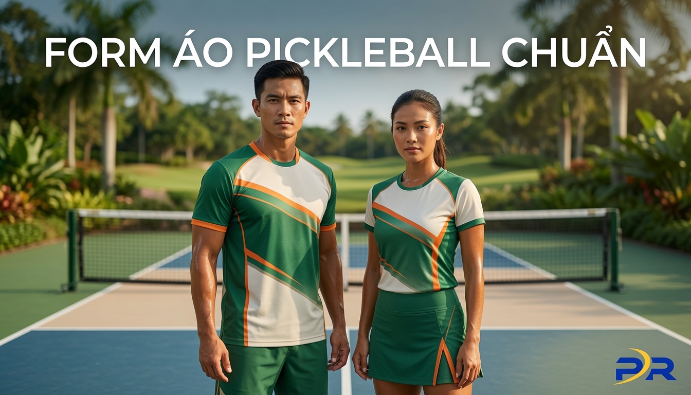 Form Áo Pickleball Nên Ôm Vừa Hay Rộng Thoải Mái? Giải Pháp Thiết Kế Đồng Phục Tối Ưu Hiệu Suất Vận Động