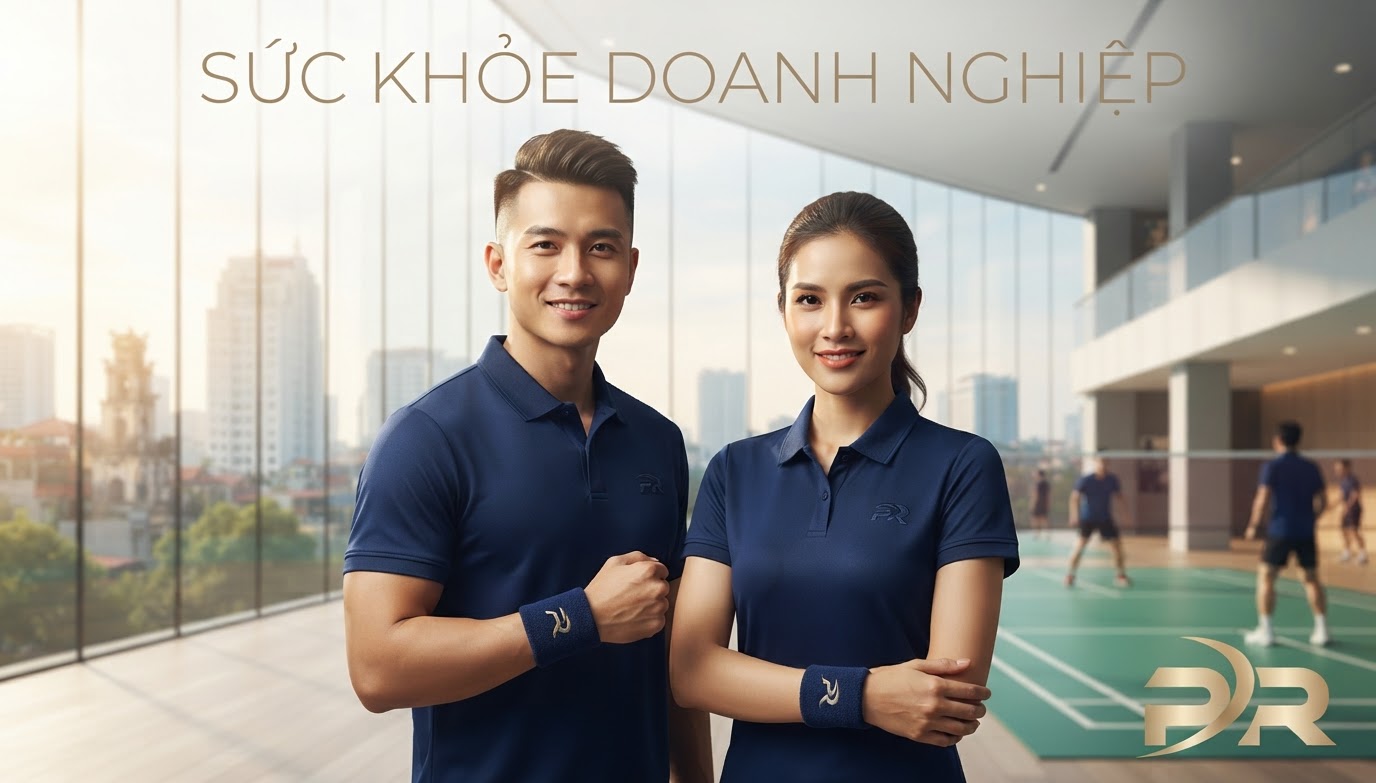 Băng Cổ Tay Thể Thao Thấm Mồ Hôi In Logo Doanh Nghiệp: Giải Pháp Nhận Diện Thương Hiệu Active Wear Cao Cấp