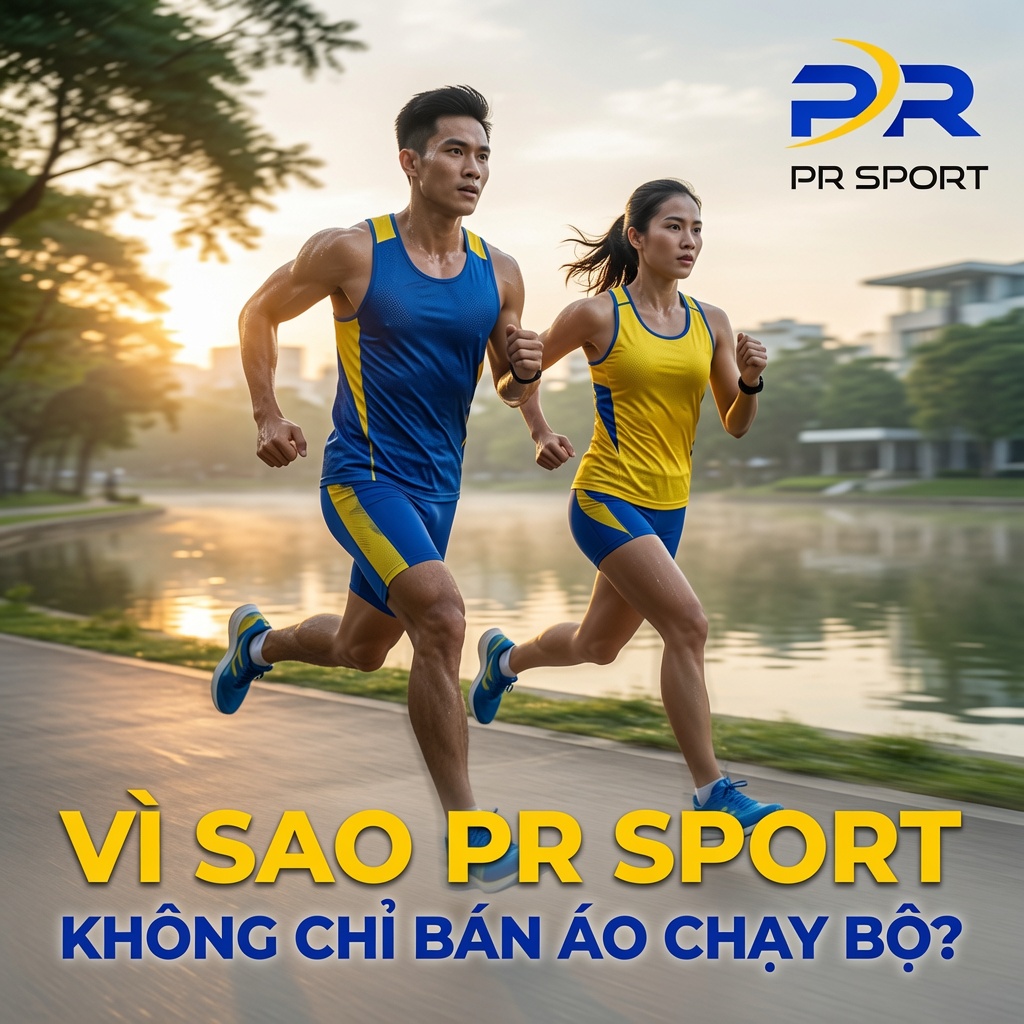 Vì Sao PR Sport Không Chỉ Bán Áo Chạy Bộ?