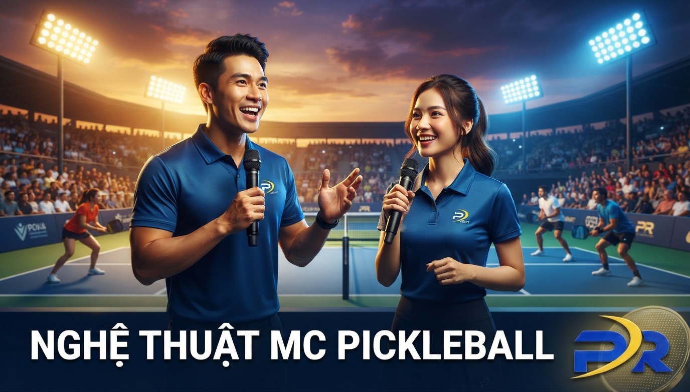 Kịch Bản MC Giải Pickleball Chuyên Nghiệp: Nghệ Thuật Giữ Lửa Sân Đấu Và Điều Phối Nhịp Độ Trận Đấu Đỉnh Cao