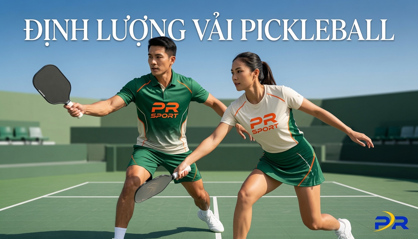 Định Lượng Vải GSM Ảnh Hưởng Thế Nào Đến Hiệu Suất Và Cảm Giác Mặc Áo Pickleball Cao Cấp?