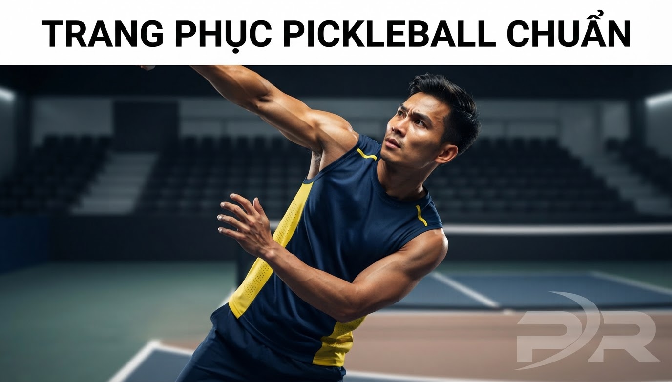 Vì Sao Không Nên Dùng Áo Bóng Đá Để Chơi Pickleball? Phân Tích Động Học & Tiêu Chuẩn Trang Phục Chuyên Dụng