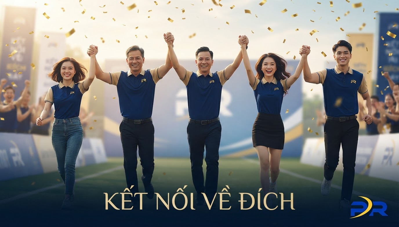 Khi Ban Giám Đốc Và Nhân Viên Cùng Nắm Tay Nhau Về Đích: Sức Mạnh Gắn Kết Doanh Nghiệp Từ Giải Pháp Đồng Phục Thể Thao Cao Cấp PR SPORT