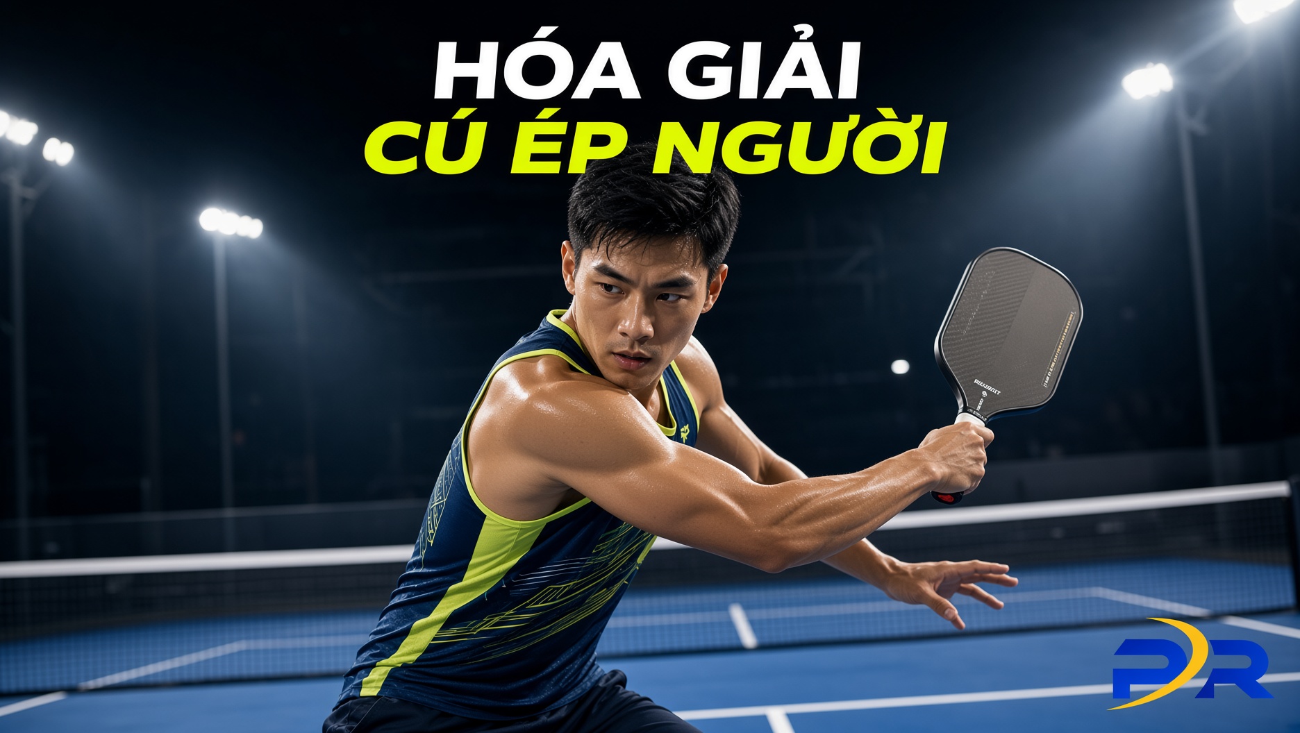 Kỹ Thuật Hóa Giải Cú Ép Người: Bí Quyết Làm Chủ Cú Backhand Phòng Thủ Trong Pickleball Hiện Đại