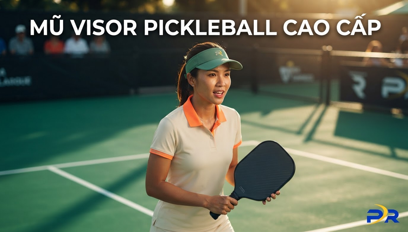Mũ Nửa Đầu Thể Thao (Visor Cap): Giải Pháp Tối Ưu Tầm Nhìn, Che Nắng Trán Và Thoáng Khí Cho Vận Động Viên Pickleball