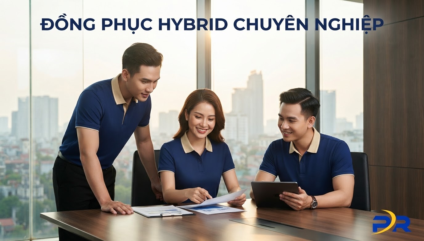 Giải Pháp Đồng Phục Cho Doanh Nghiệp Hybrid: Tối Ưu Bản Sắc Thương Hiệu Khi Nhân Sự Làm Việc Từ Xa