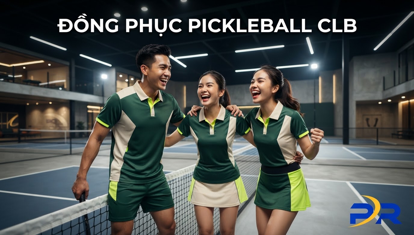Giải Pháp Đồng Phục Pickleball Toàn Diện Cho Câu Lạc Bộ Phong Trào Mới Thành Lập
