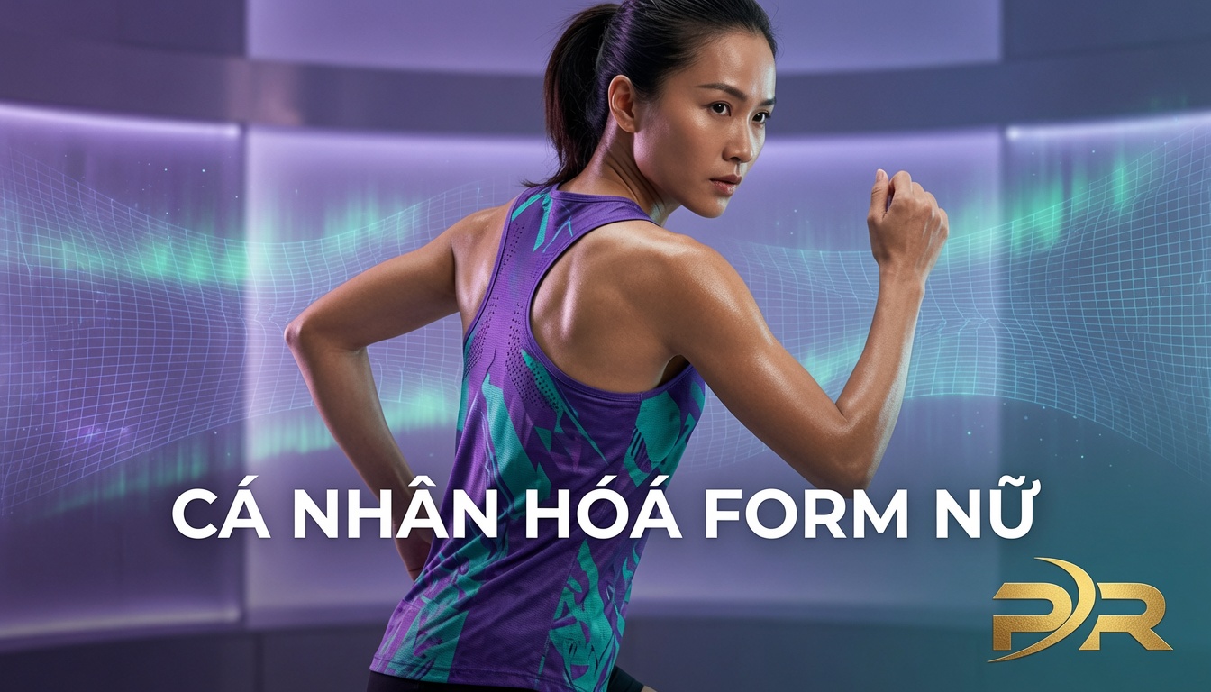 Cá Nhân Hóa Áo Chạy Bộ Cho Runner Nữ — Thiết Kế Và Form Dáng Chuyên Biệt