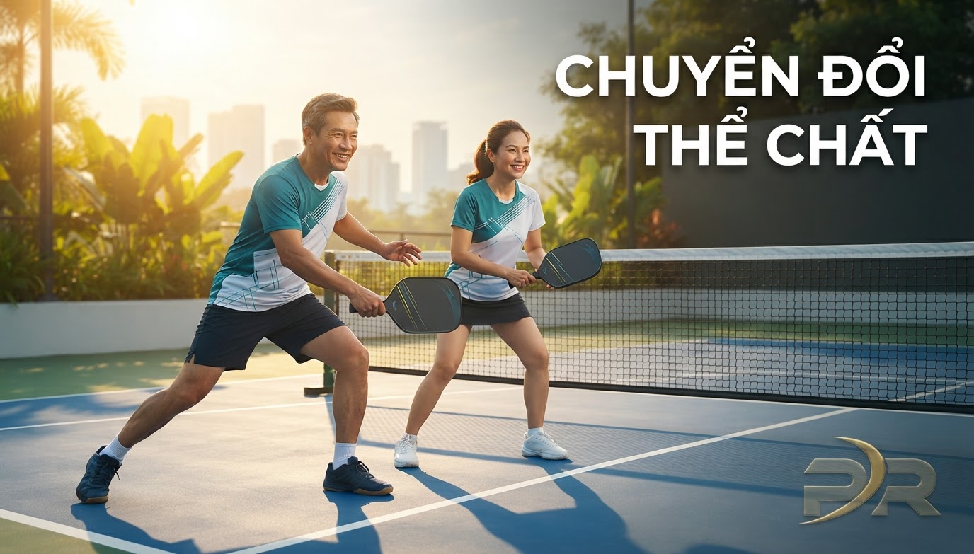 Pickleball Có Phù Hợp Với Người Ít Vận Động Lâu Năm? Cẩm Nang Chuyển Đổi Thể Chất Và Khoa Học Thích Nghi Tim Mạch Cho Người Mới