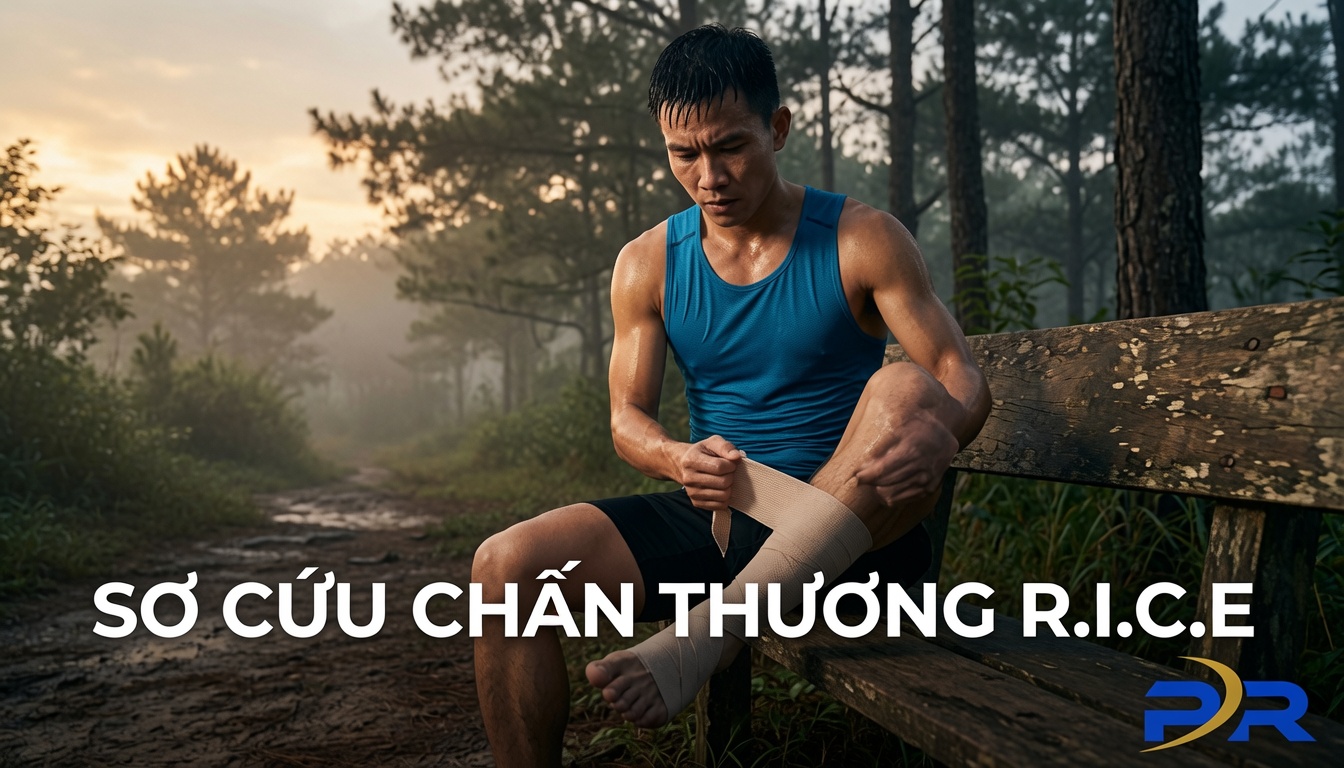 Phác Đồ Sơ Cứu Chấn Thương R.I.C.E Kinh Điển Cho Runner: Hướng Dẫn Phục Hồi Thần Tốc Từ Chuyên Gia